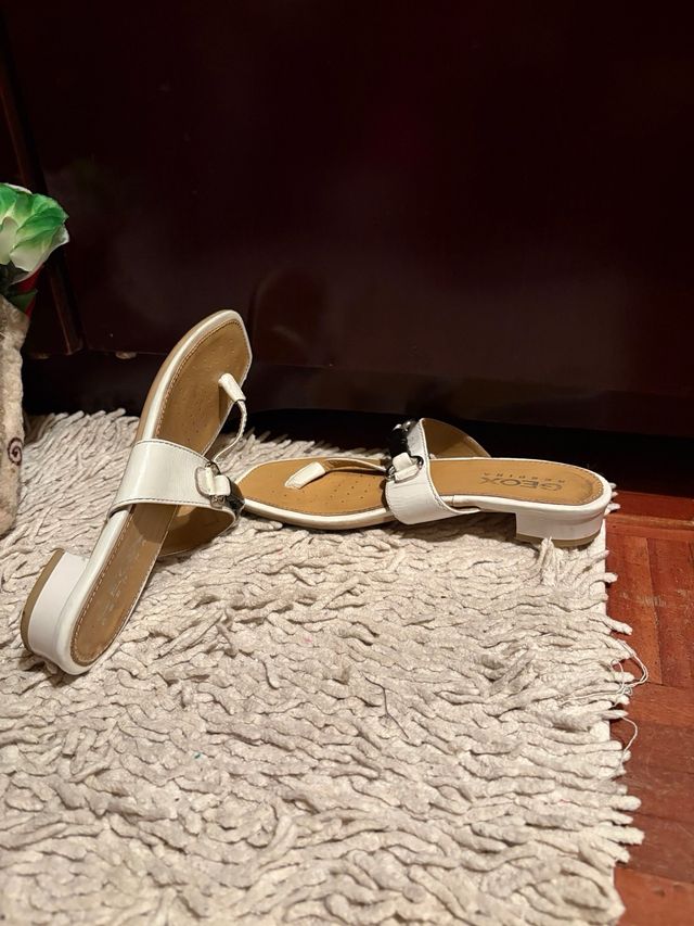 Sandalias Geox Blancas