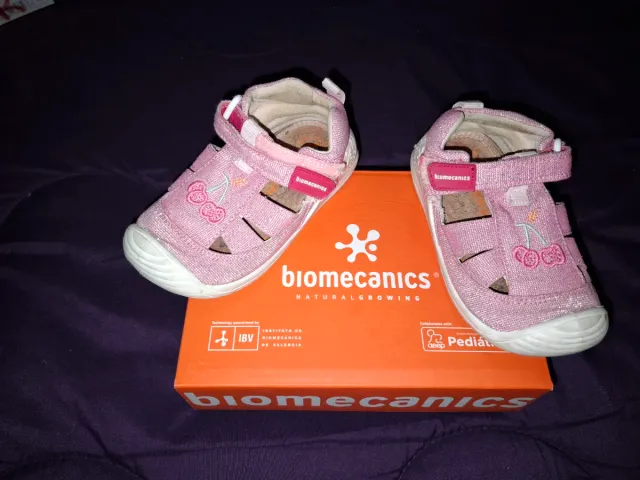 Sandalias Biomecanics Verano Talla 21 Niña