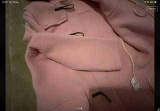 Dufflecoat Rosa 70% Lã