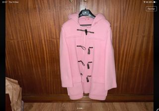 Dufflecoat Rosa 70% Lã