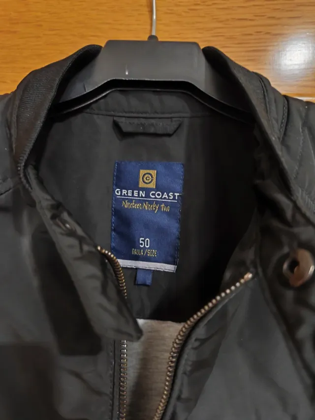 Chaqueta negra hombre/adolescente