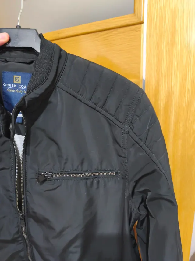 Chaqueta negra hombre/adolescente