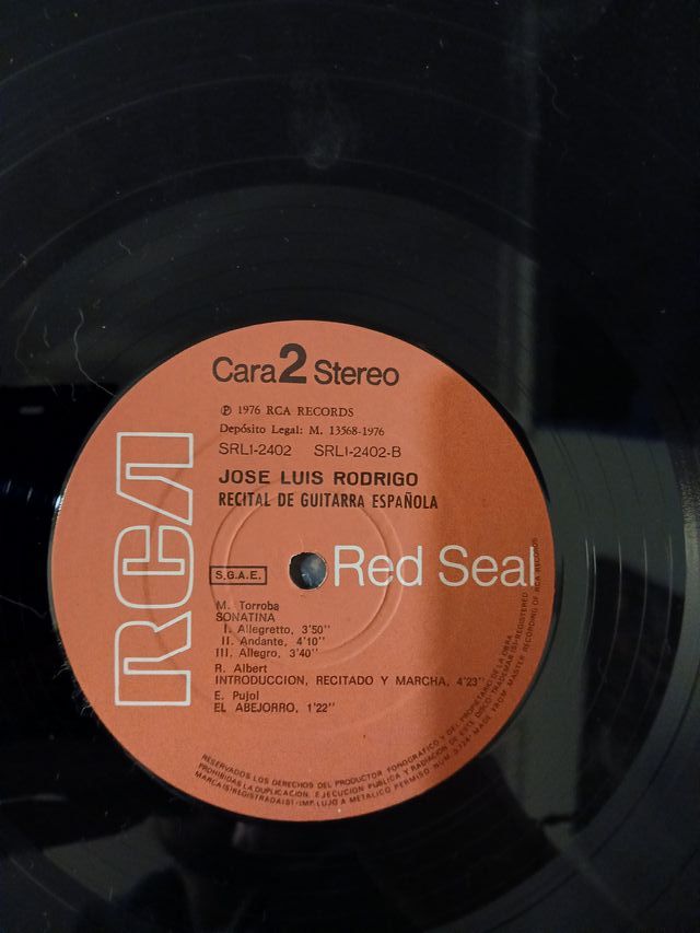 LP Recital de Guitarra Española - Jose Luis Rodrig