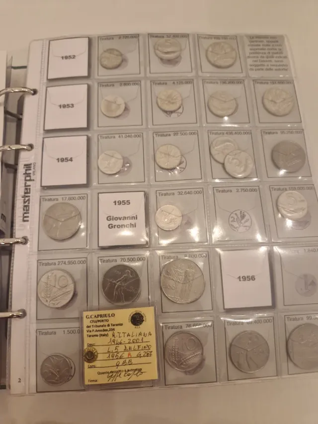 Lotto Monete Repubblica Italiana