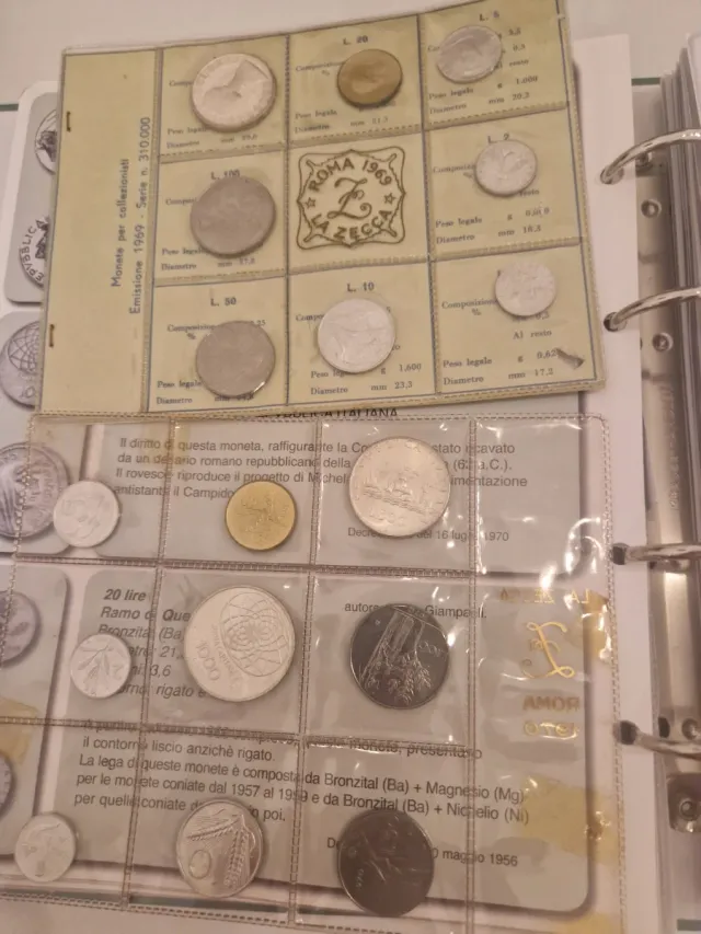 Lotto Monete Repubblica Italiana