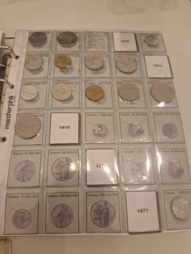 Lotto Monete Repubblica Italiana