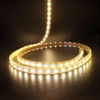 Tira LED 5050 3m Cálida 220v con Interruptor