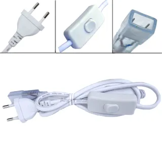 Tira LED 5050 3m Cálida 220v con Interruptor