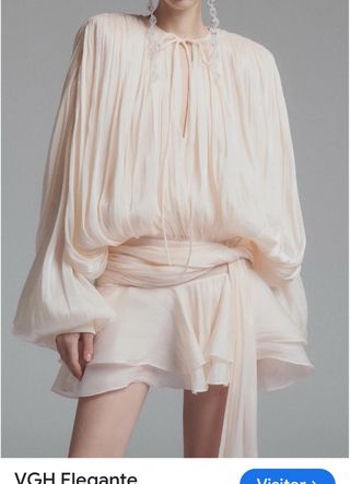 Vestido VGH Beige Talla S