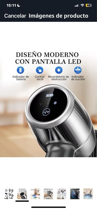 Aspiradora Inalámbrica