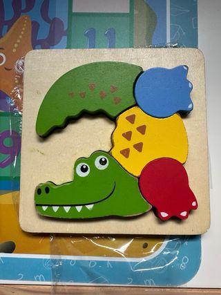 Puzzles de madera infantiles