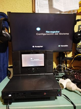 Pantalla retro 7'' Joytech JS-932 para PS2 Fat