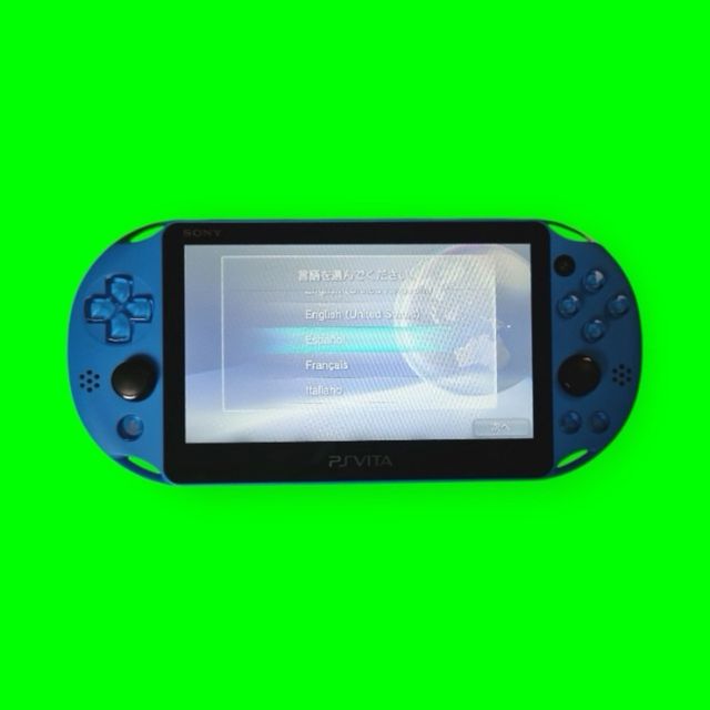 Consola Playstation Vita Aqua Blue con scatola