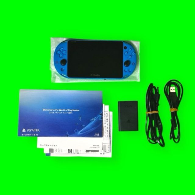 Consola Playstation Vita Aqua Blue con scatola