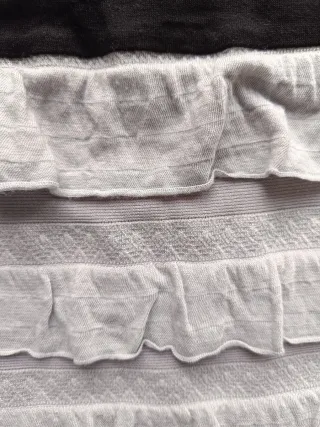 Vestido Promod volantes degradado