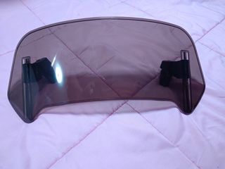 Extensión parabrisas moto ahumado