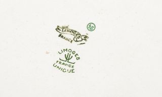 Bandeja Limoges Porcelana Flores