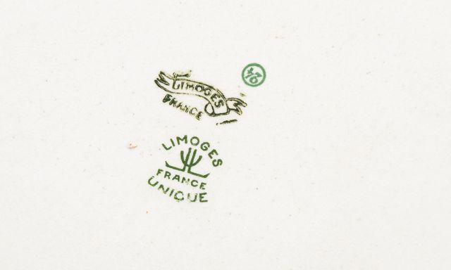 Bandeja Limoges Porcelana Flores