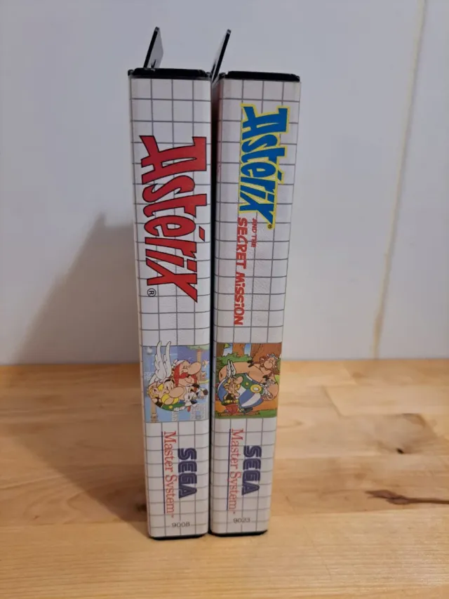 Pack 2 juegos Asterix Sega Master System