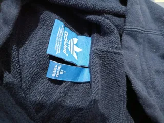 Sudadera Adidas Azul y Gris