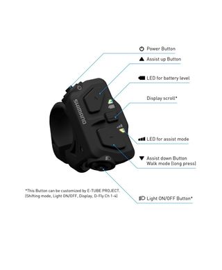 Shimano SW-EM600-L Interruptor