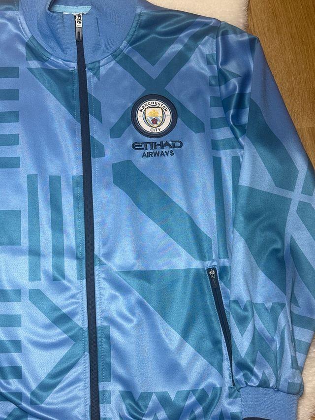 Chaqueta Manchester City Azul