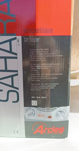 Termoventilatore Ardes bianco