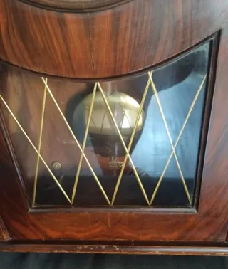 Reloj de Pared Antiguo Valenciano Madera