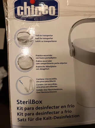 Chicco SterilBox Kit Disinfezione a Freddo