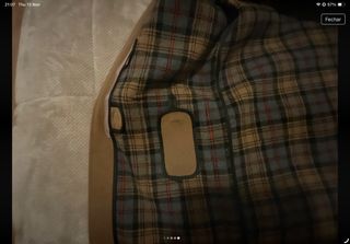 Dufflecoat Castanho Lã