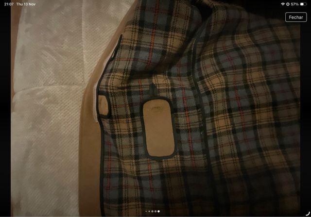 Dufflecoat Castanho Lã