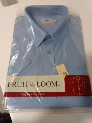 Camisa Fruit of the Loom Caballero Manga Corta