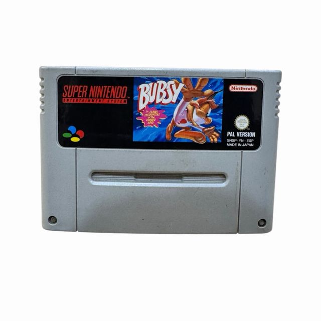 Super Nintendo Bubsy Claws Encounters