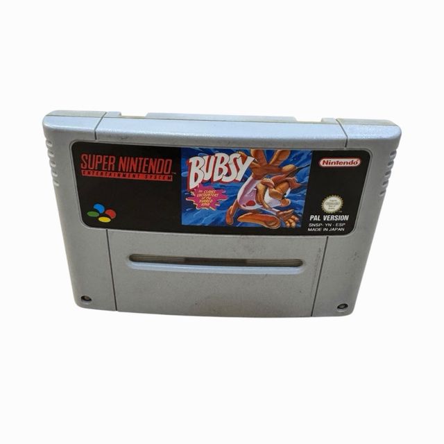 Super Nintendo Bubsy Claws Encounters