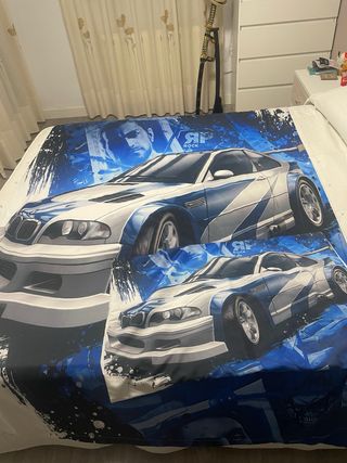 Funda Nórdica Coche BMW M3 E46 Cama 90