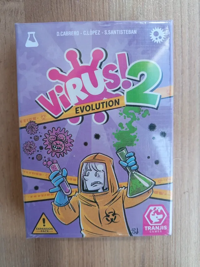 Virus!2 Evolution Juego de Cartas
