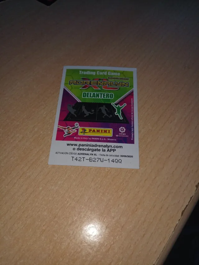 Carta Griezmann Balón de Oro Adrenalyn