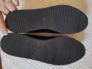 Zapatos cuña Topolino piel negra