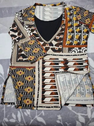 Camiseta estampada mujer