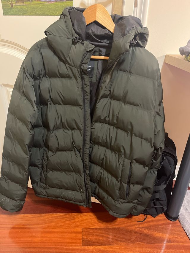 Chaqueta acolchada verde Talla L