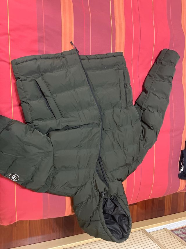 Chaqueta acolchada verde Talla L