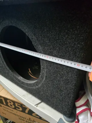 Cajón abierto bas reflex 12"