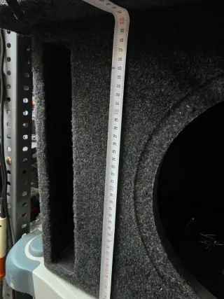 Cajón abierto bas reflex 12"