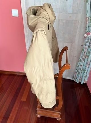 Chaquetón Pierre Cardin auténtico Plumón Beige