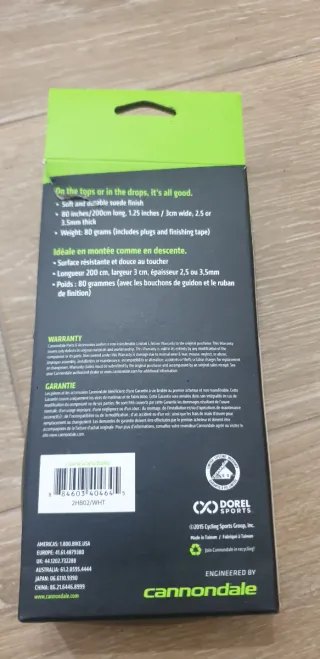 Cinta Manillar Cannondale Synapse Verde