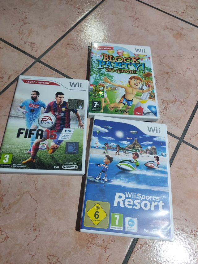 Giochi Nintendo Wii: FIFA 15, Block Party, Wii Spo