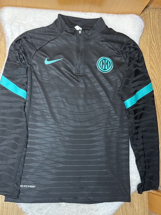 Chándal Inter de Milán Nike Negro/Turquesa