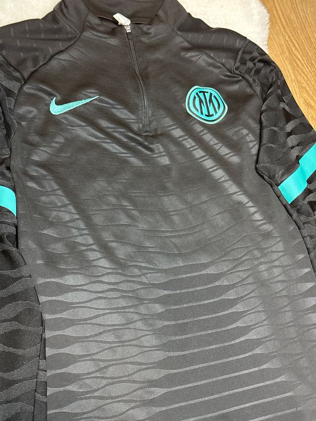 Chándal Inter de Milán Nike Negro/Turquesa