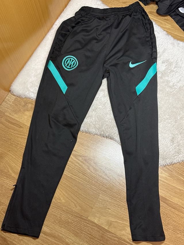 Chándal Inter de Milán Nike Negro/Turquesa