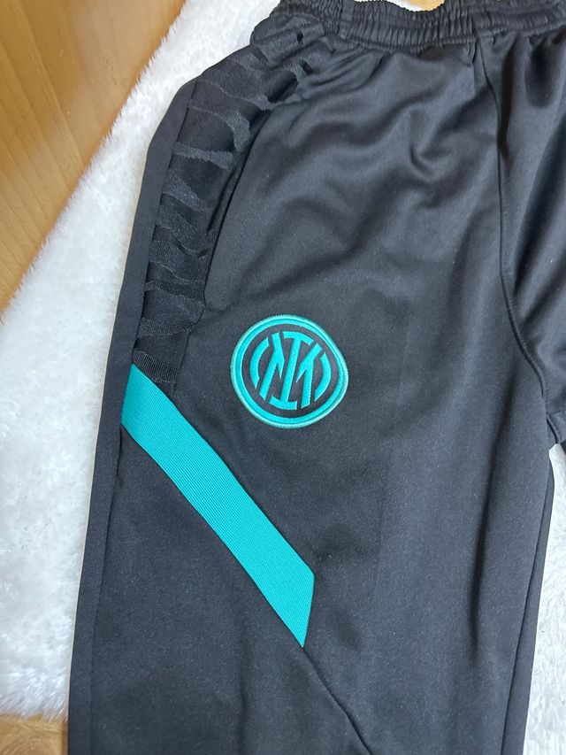 Chándal Inter de Milán Nike Negro/Turquesa
